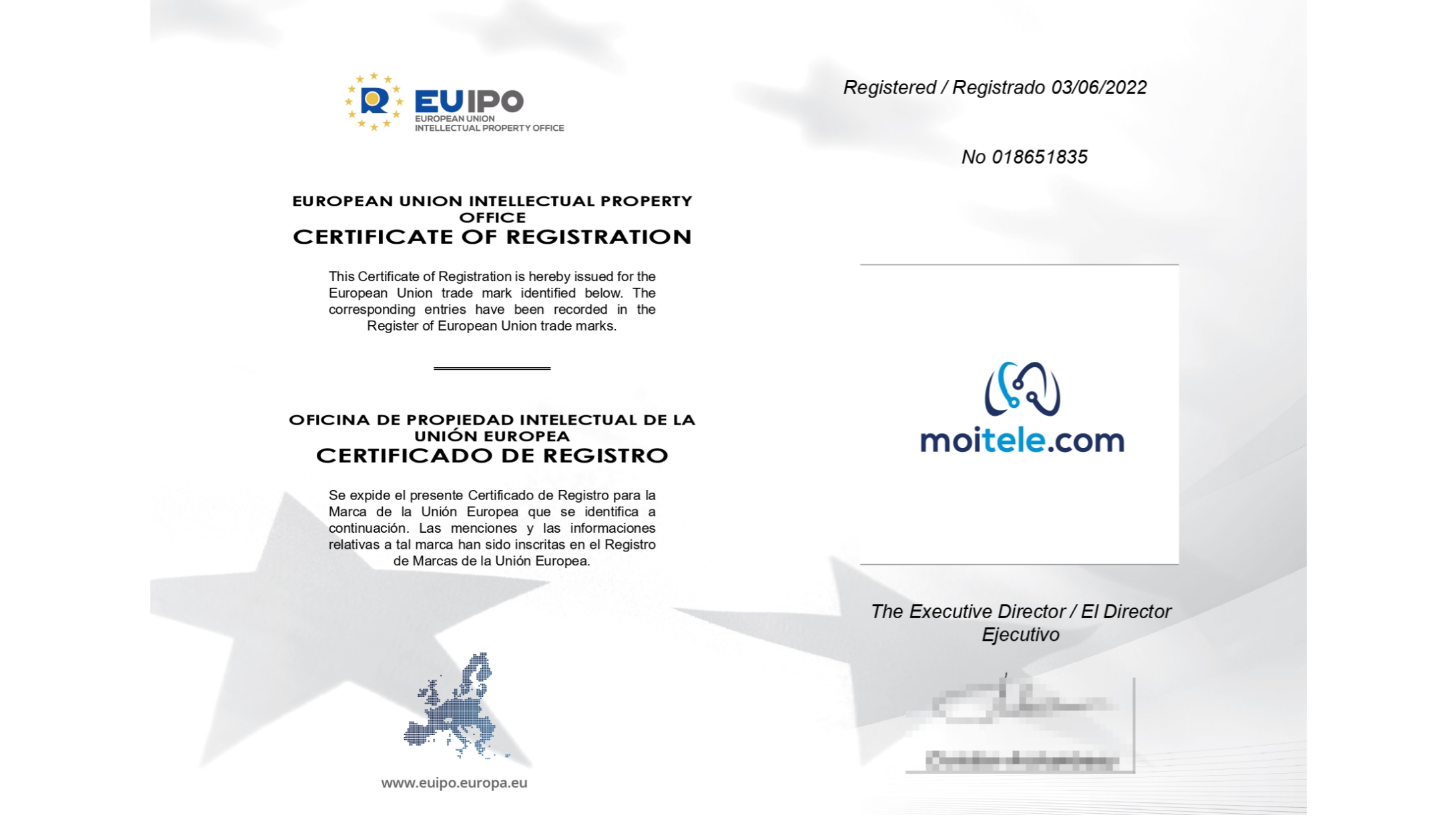A registered EU trademark