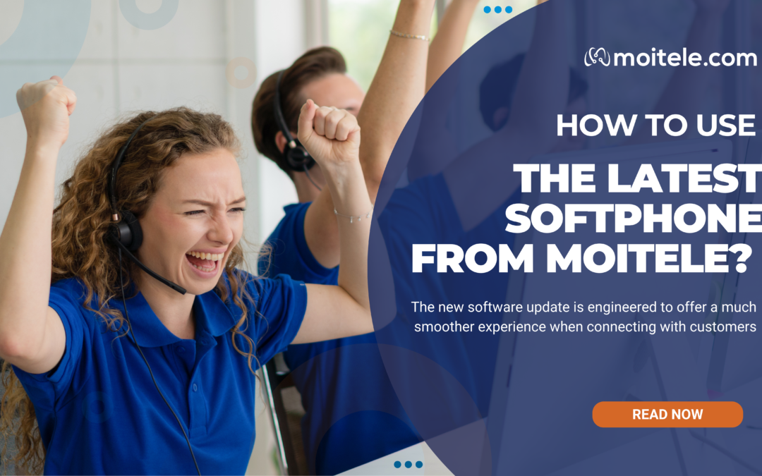 How to use the latest softphone from Moitele?